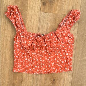 Floral top size M